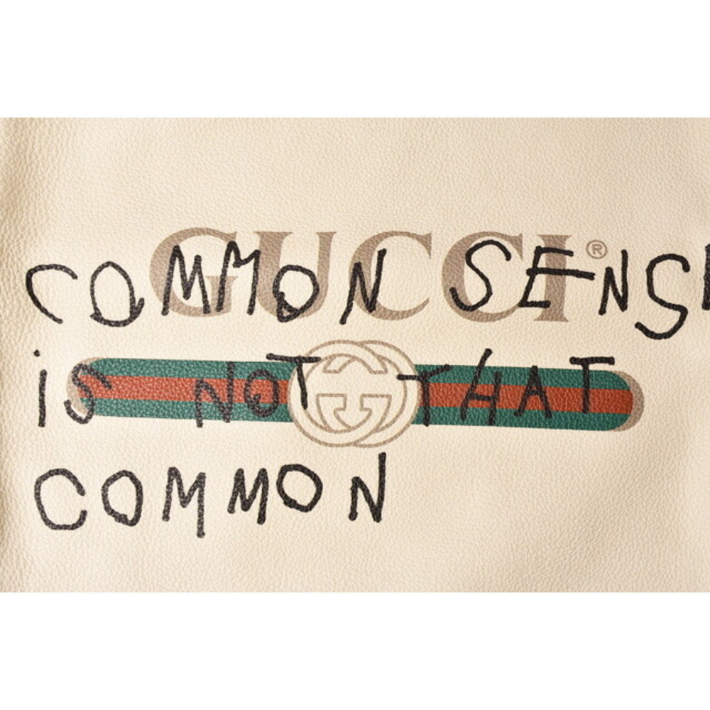 Gucci Drawstring Backpack Coco Capitan White Black - image 8